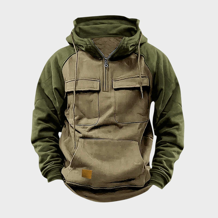 Cillian – Half-Zip Hooded Sweatshirt