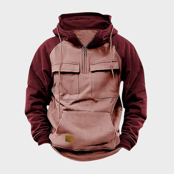 Cillian – Half-Zip Hooded Sweatshirt