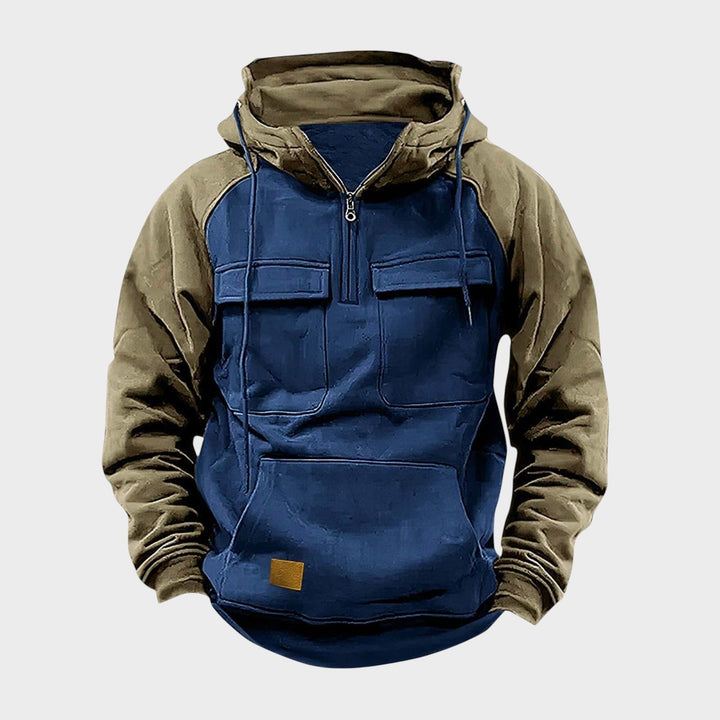 Cillian – Half-Zip Hooded Sweatshirt