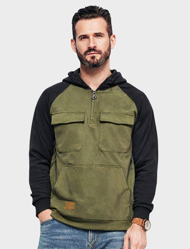 Cillian – Half-Zip Hooded Sweatshirt