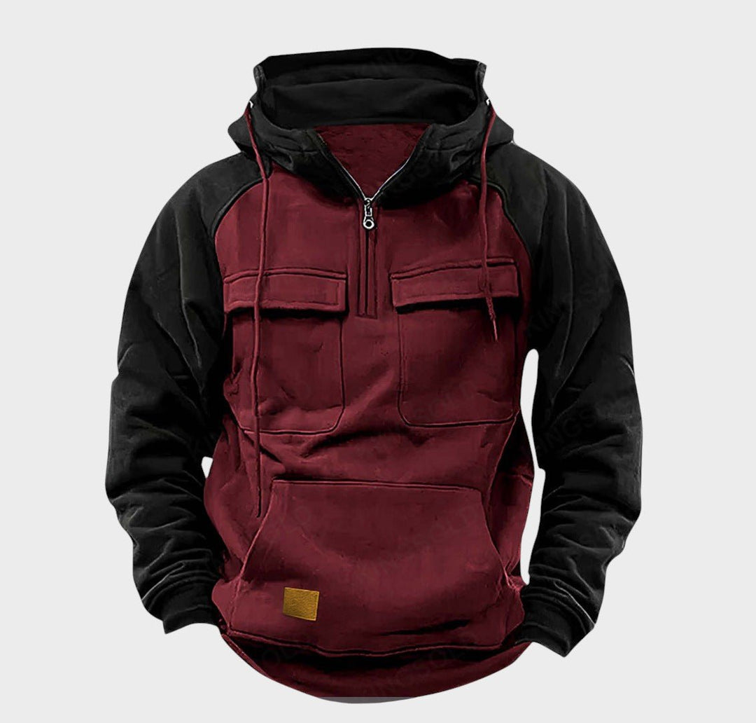 Cillian – Half-Zip Hooded Sweatshirt