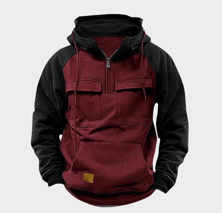 Cillian – Half-Zip Hooded Sweatshirt