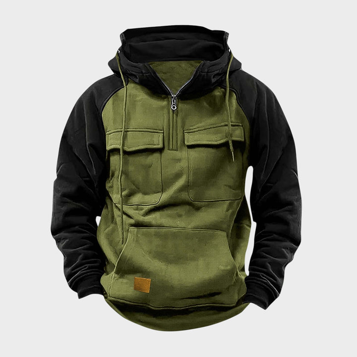 Cillian – Half-Zip Hooded Sweatshirt
