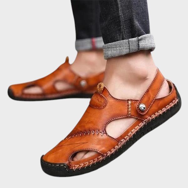 Lars – Premium Orthopaedic Leather Sandals