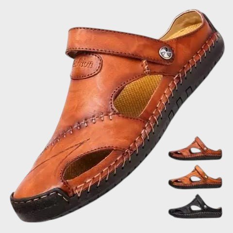Lars – Premium Orthopaedic Leather Sandals