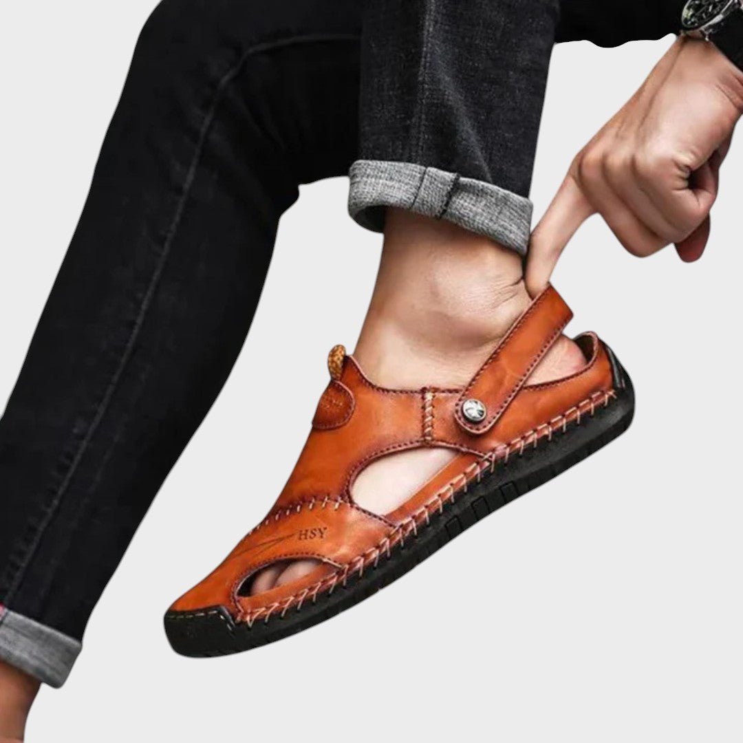 Lars – Premium Orthopaedic Leather Sandals