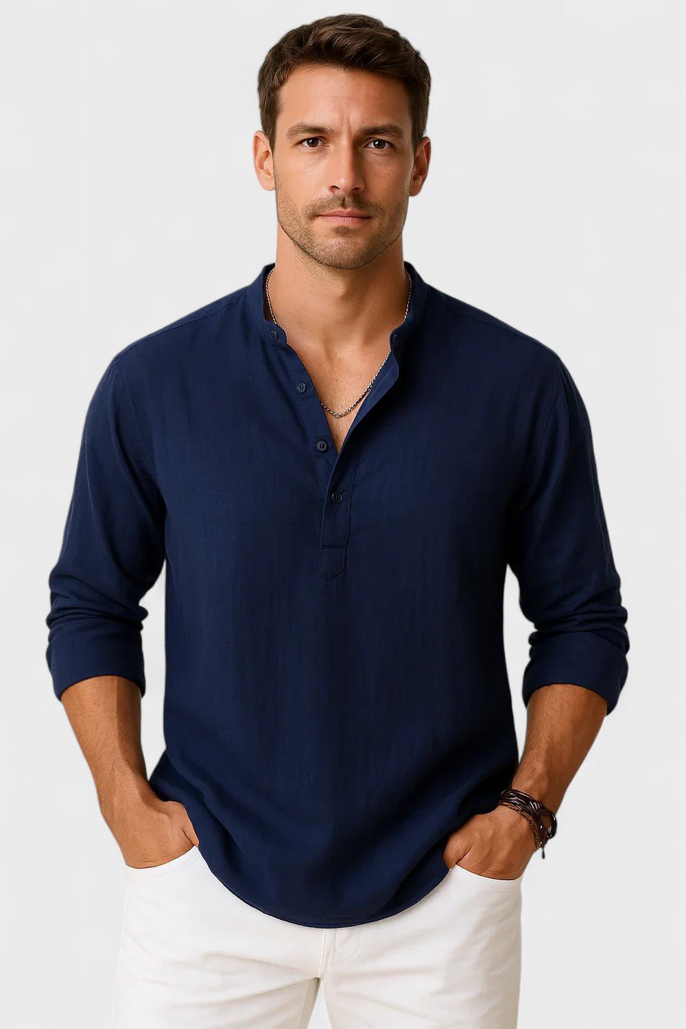 Leo – Linen-Cotton Shirt