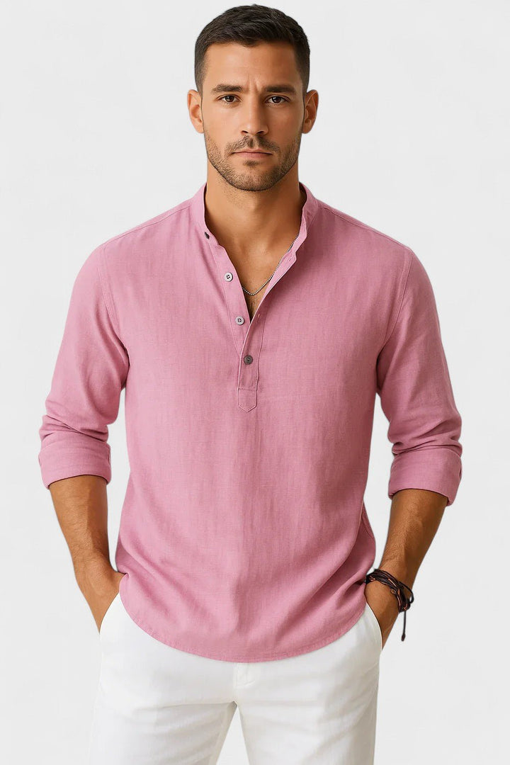 Leo – Linen-Cotton Shirt