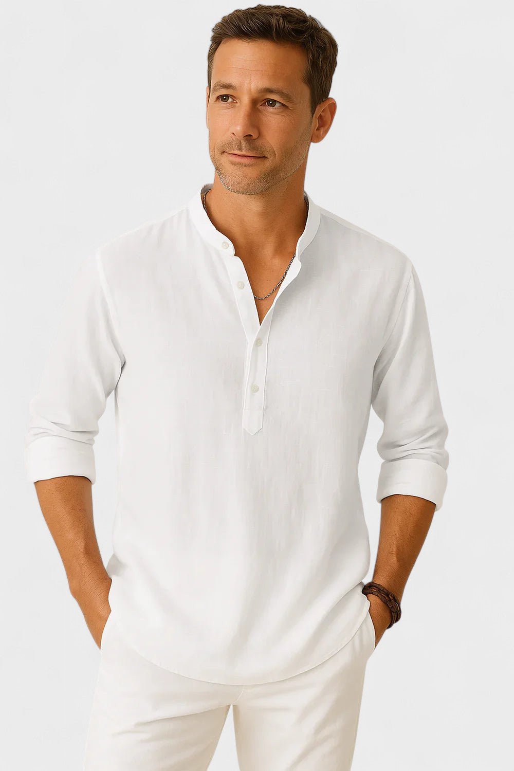 Leo – Linen-Cotton Shirt