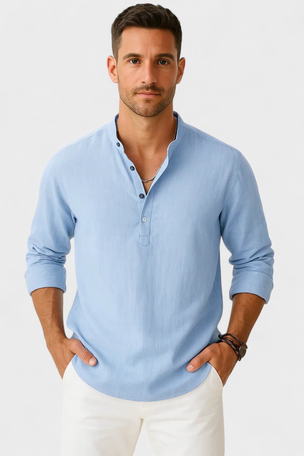 Leo – Linen-Cotton Shirt