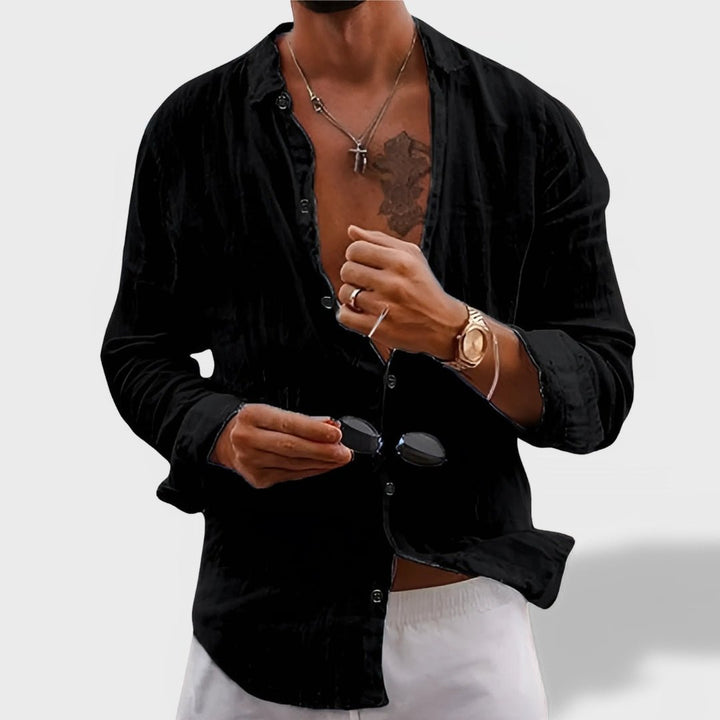 Louis – Summer Linen Shirt