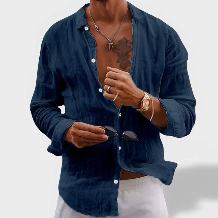 Louis – Summer Linen Shirt