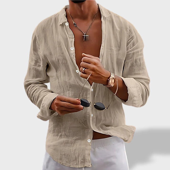Louis – Summer Linen Shirt