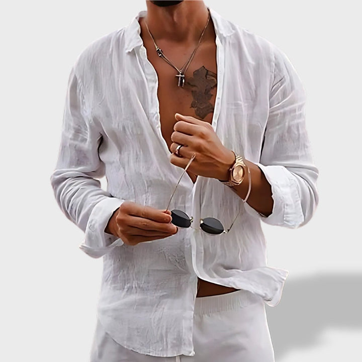 Louis – Summer Linen Shirt