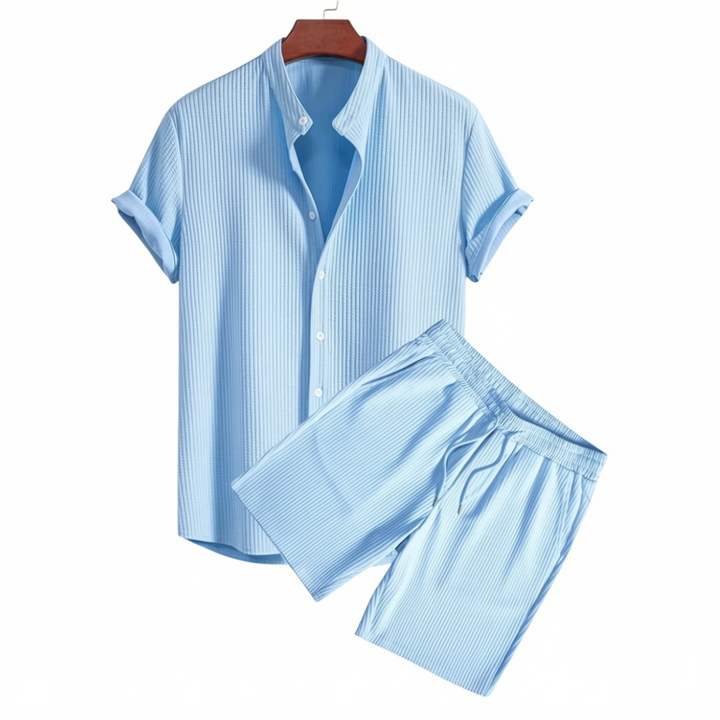 Štefan – Men's Summer Shirt and Shorts Set