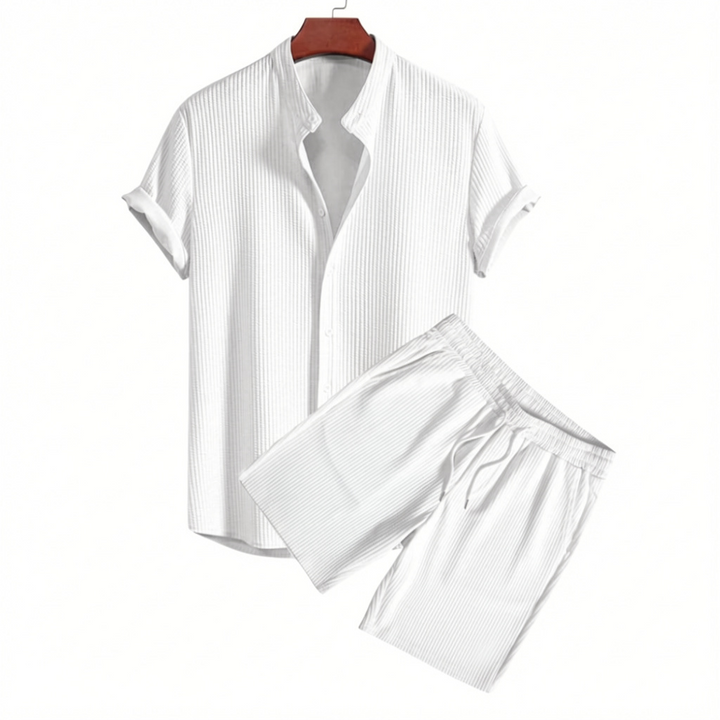 Štefan – Men's Summer Shirt and Shorts Set