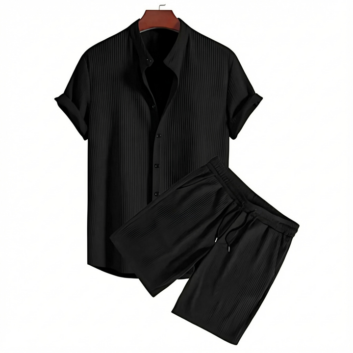 Štefan – Men's Summer Shirt and Shorts Set