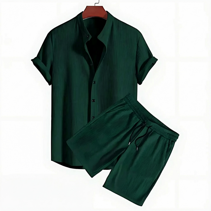Štefan – Men's Summer Shirt and Shorts Set
