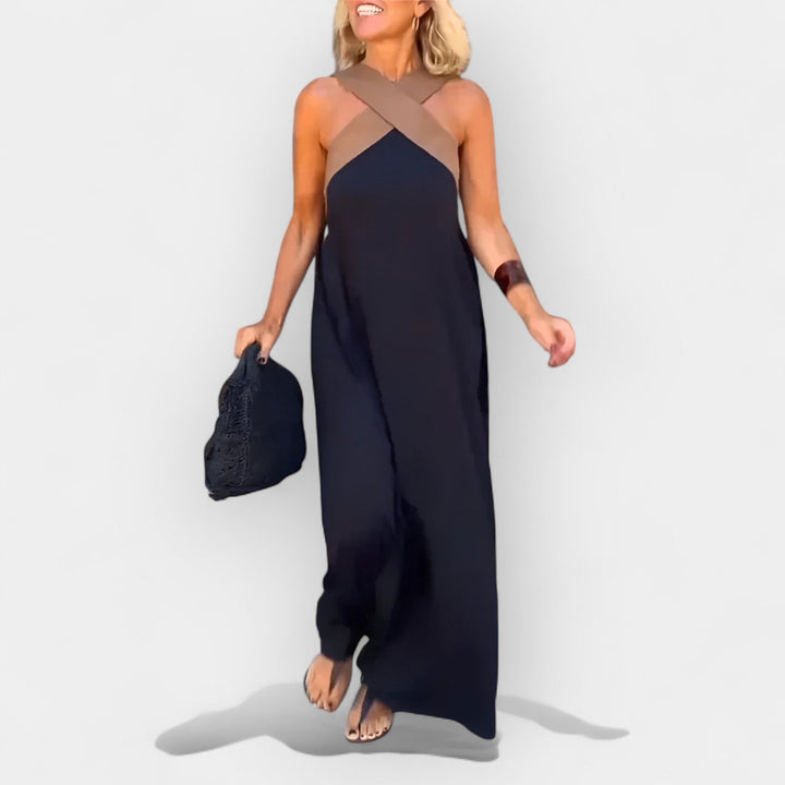 Aoibhinn – Light Round-Neck Dress