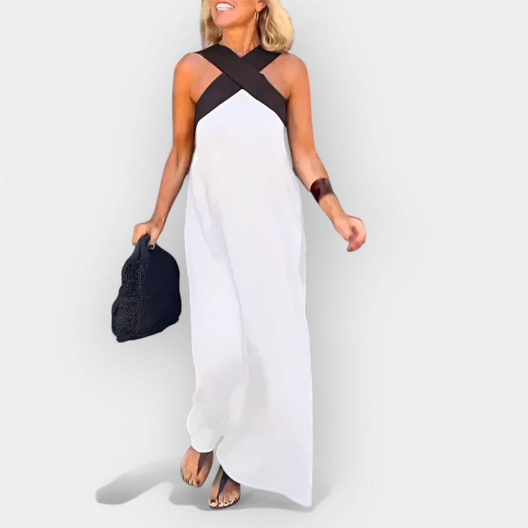 Aoibhinn – Light Round-Neck Dress