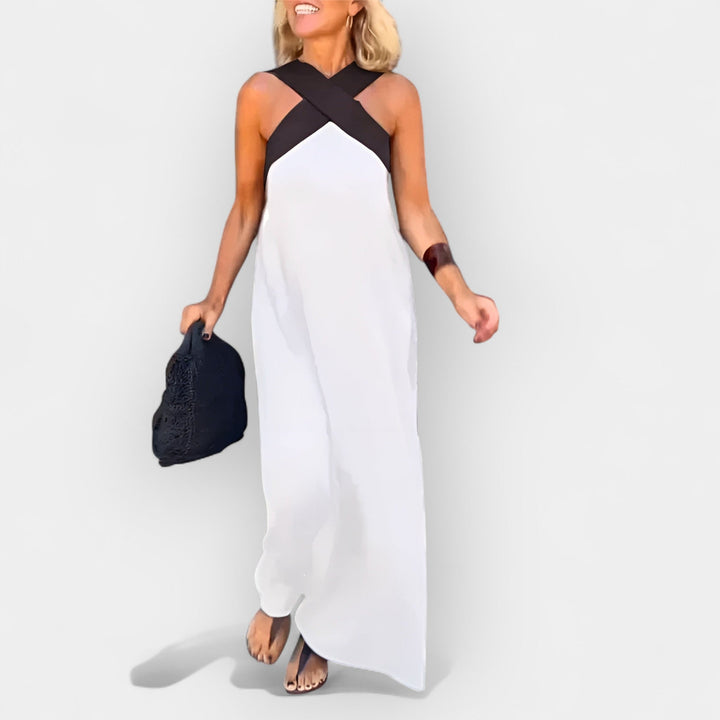 Aoibhinn – Light Round-Neck Dress