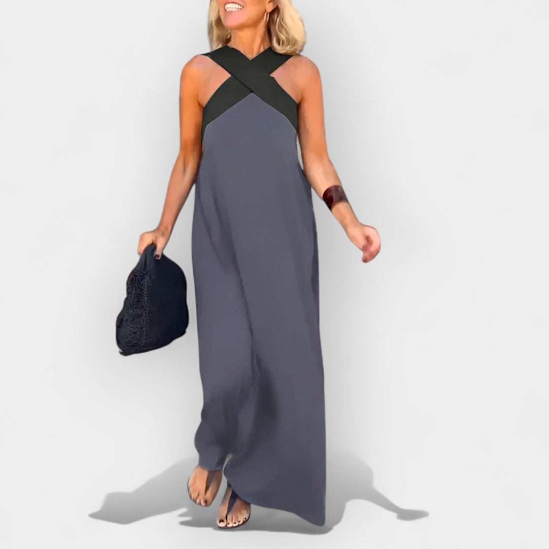 Aoibhinn – Light Round-Neck Dress