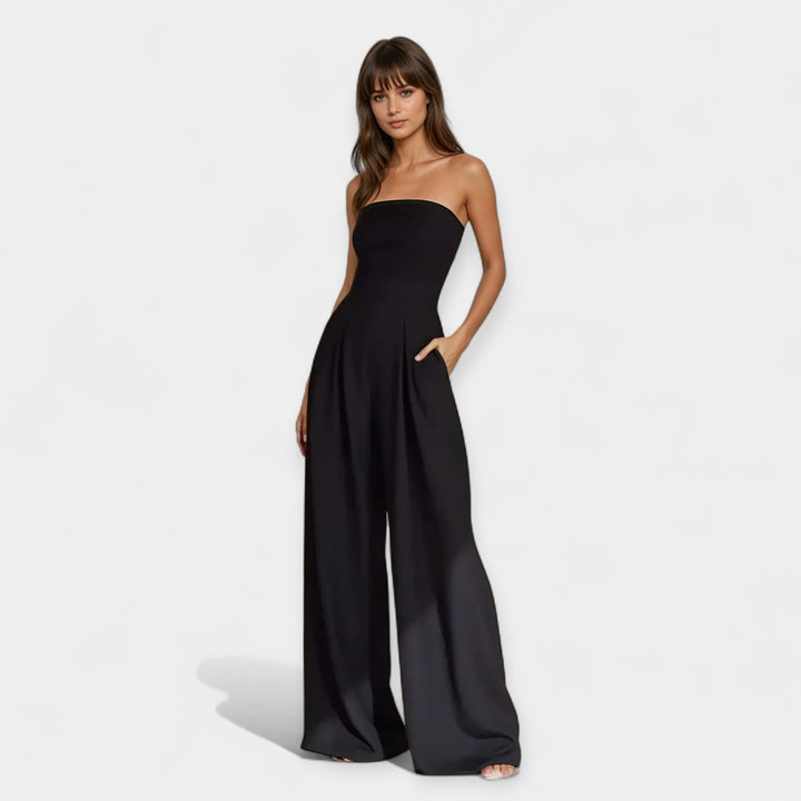 Éadaoin – Strapless Jumpsuit with Corset