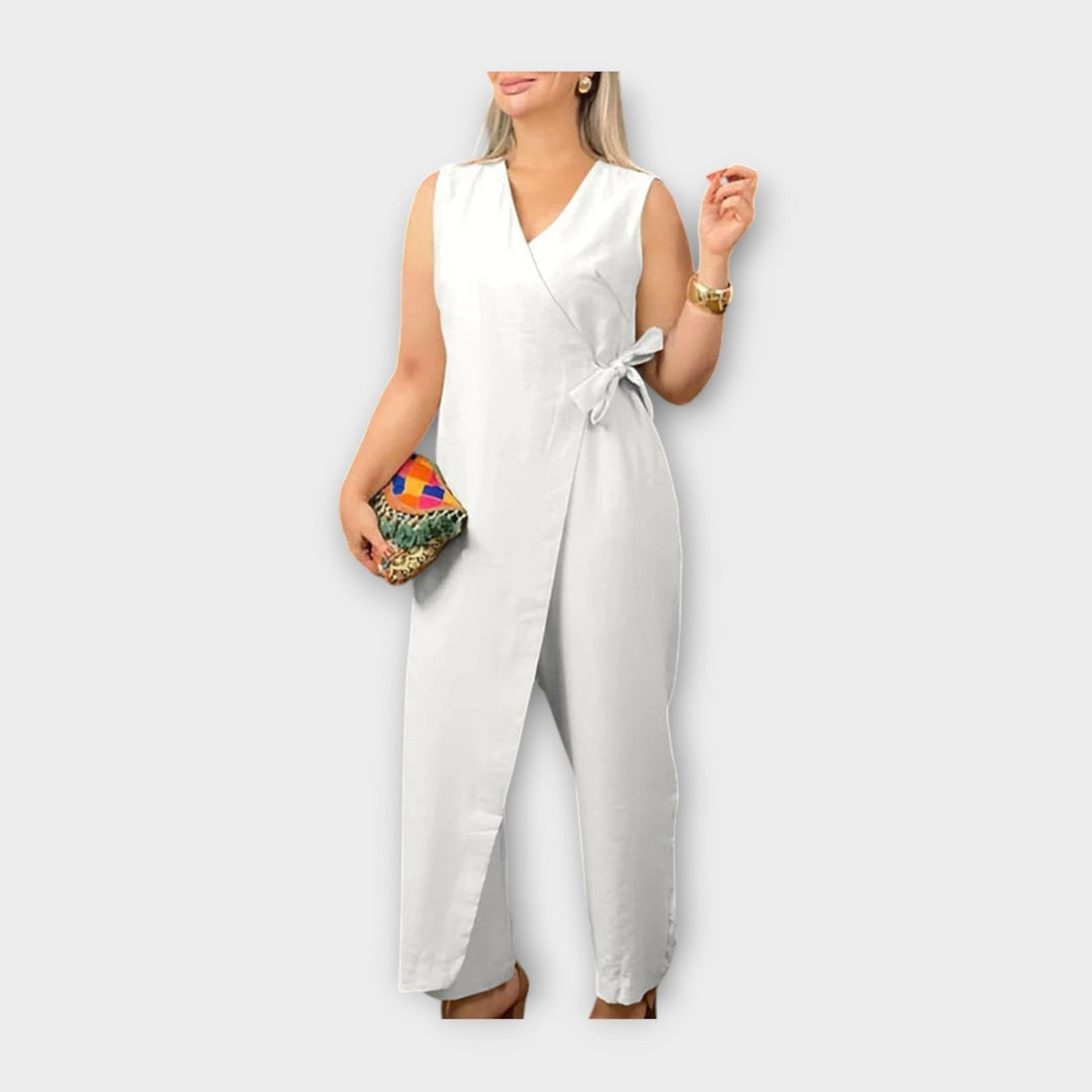 Úna – Belted Jumpsuit
