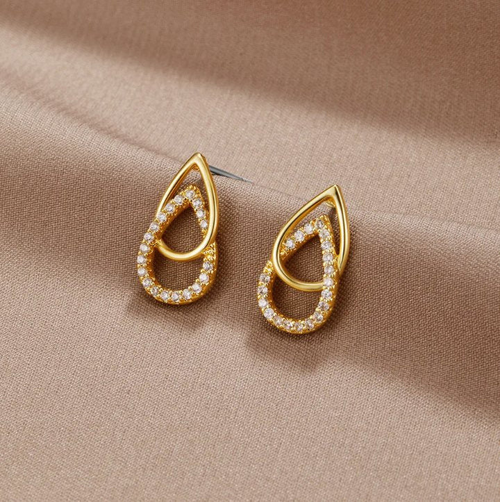 Teardrop Link Earrings