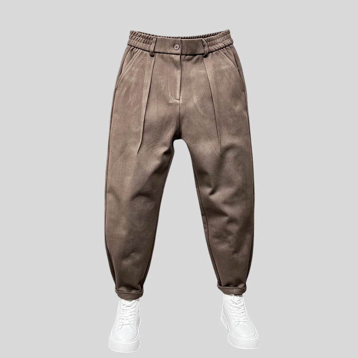 Marcello – Elegant Melange Trousers