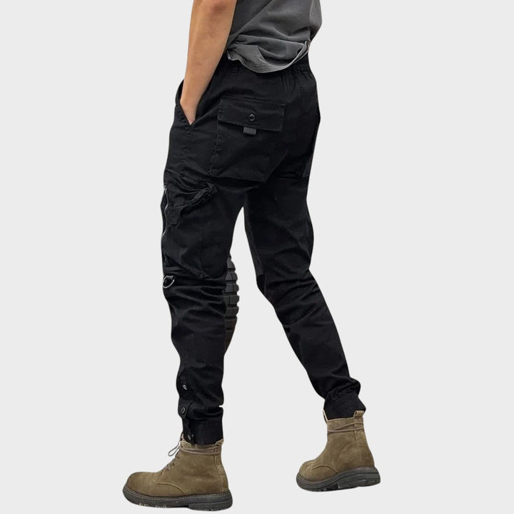 Marco – Stretch Cargo Trousers with Pockets