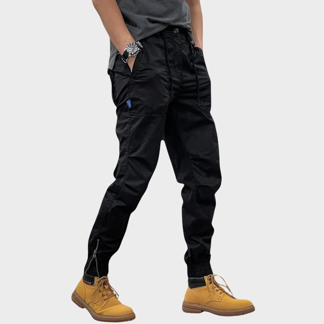 Marco – Stretch Cargo Trousers with Pockets