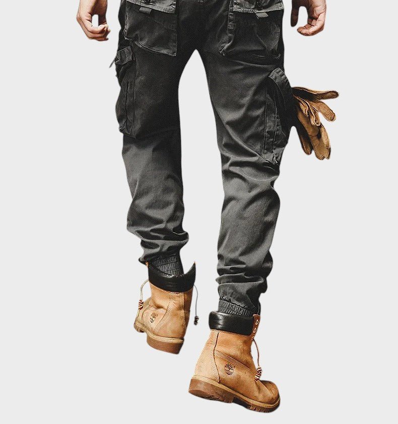 Marco – Stretch Cargo Trousers with Pockets