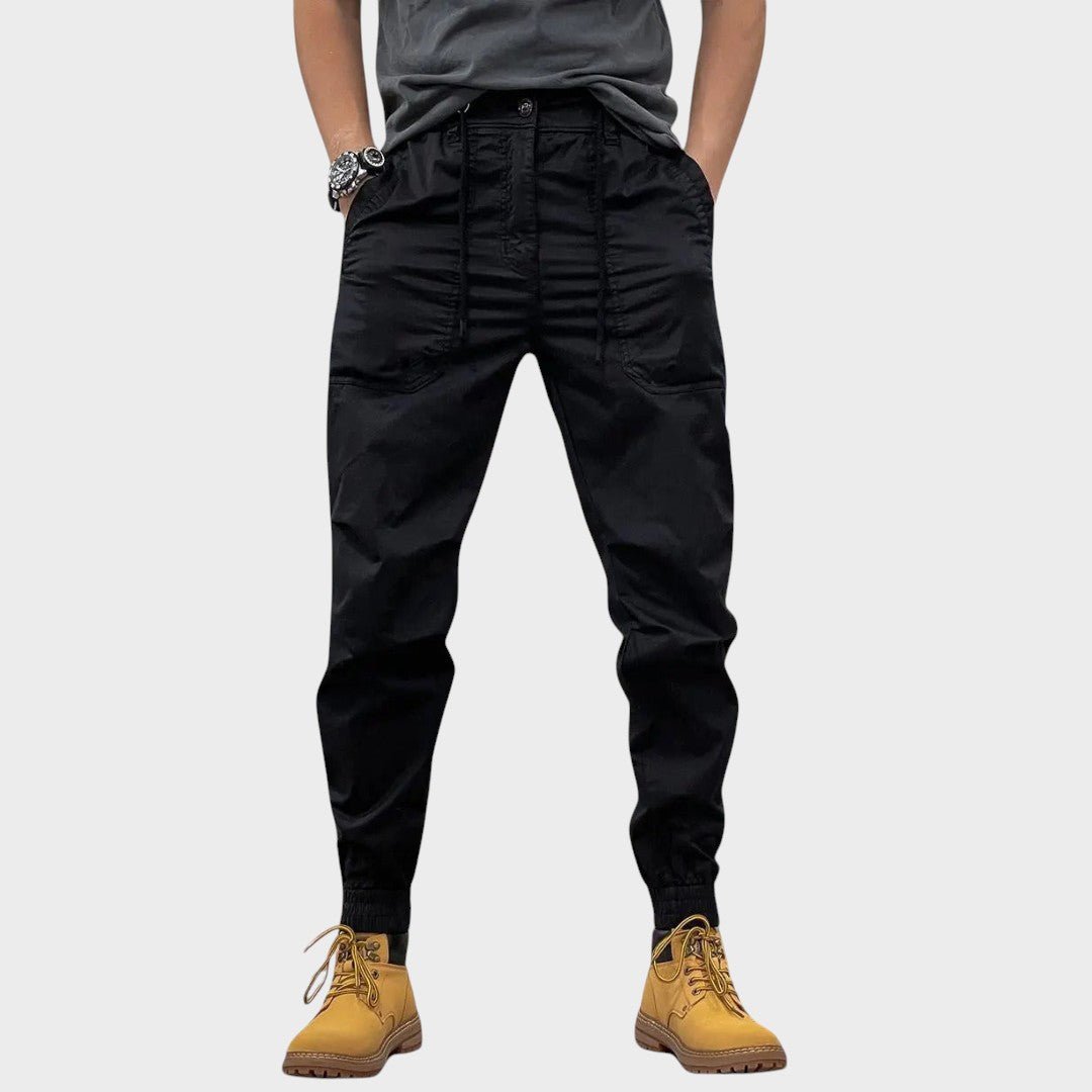Marco – Stretch Cargo Trousers with Pockets