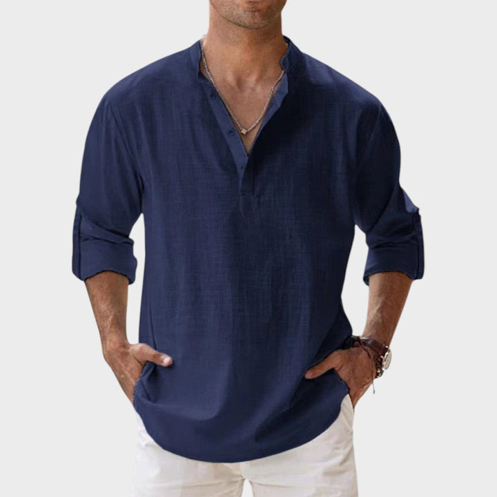 Mikkel – Breathable Linen Shirt