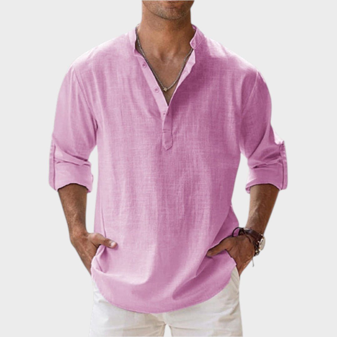 Mikkel – Breathable Linen Shirt