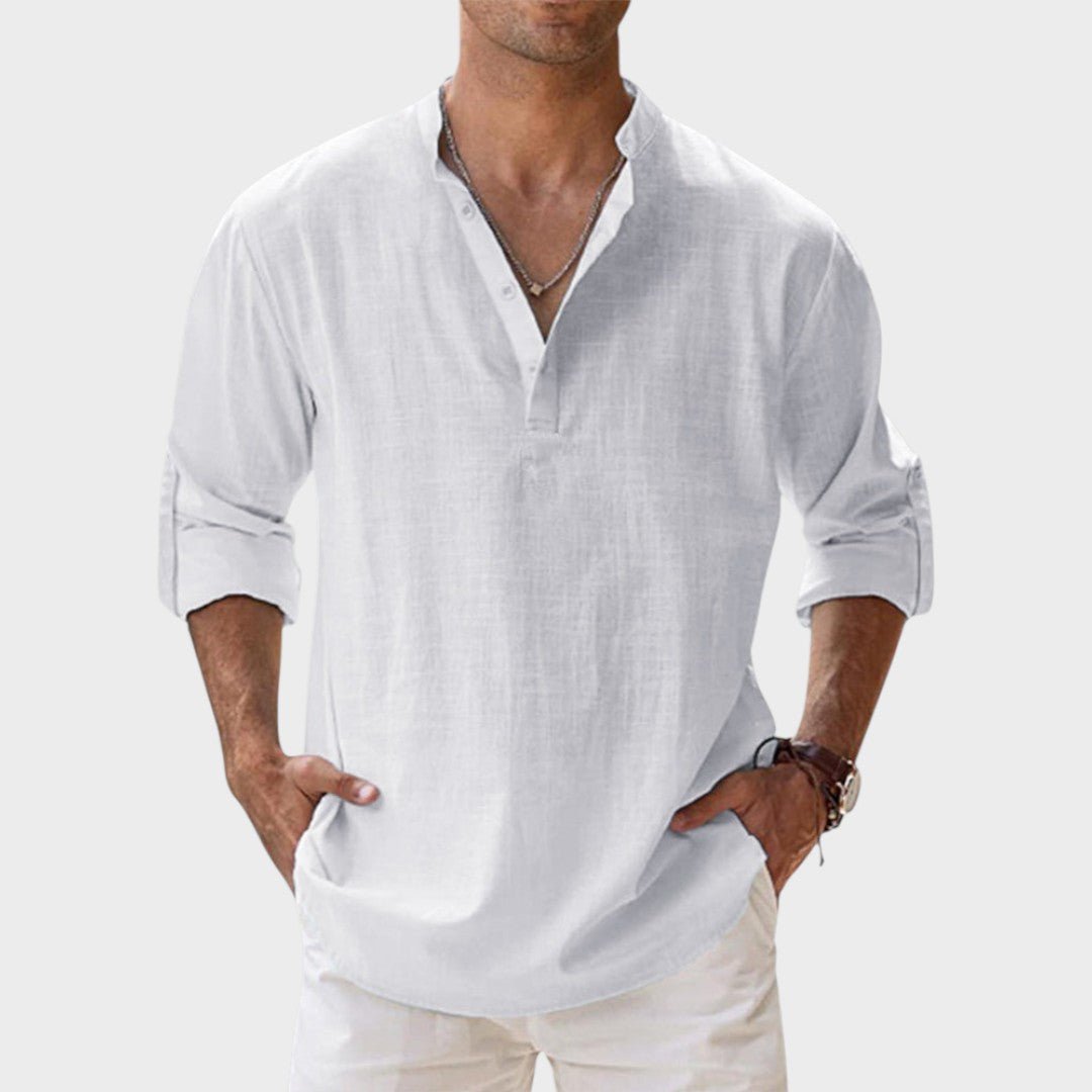 Mikkel – Breathable Linen Shirt