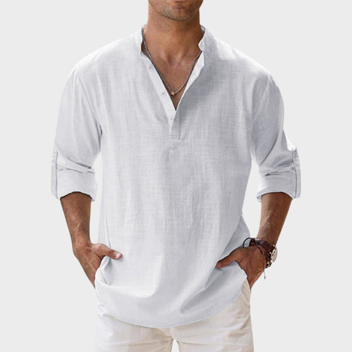 Mikkel – Breathable Linen Shirt