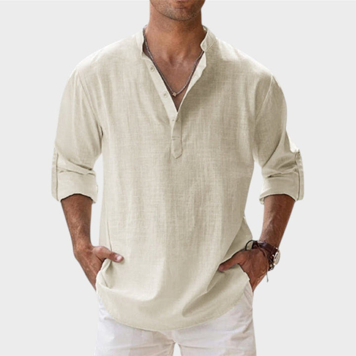 Mikkel – Breathable Linen Shirt
