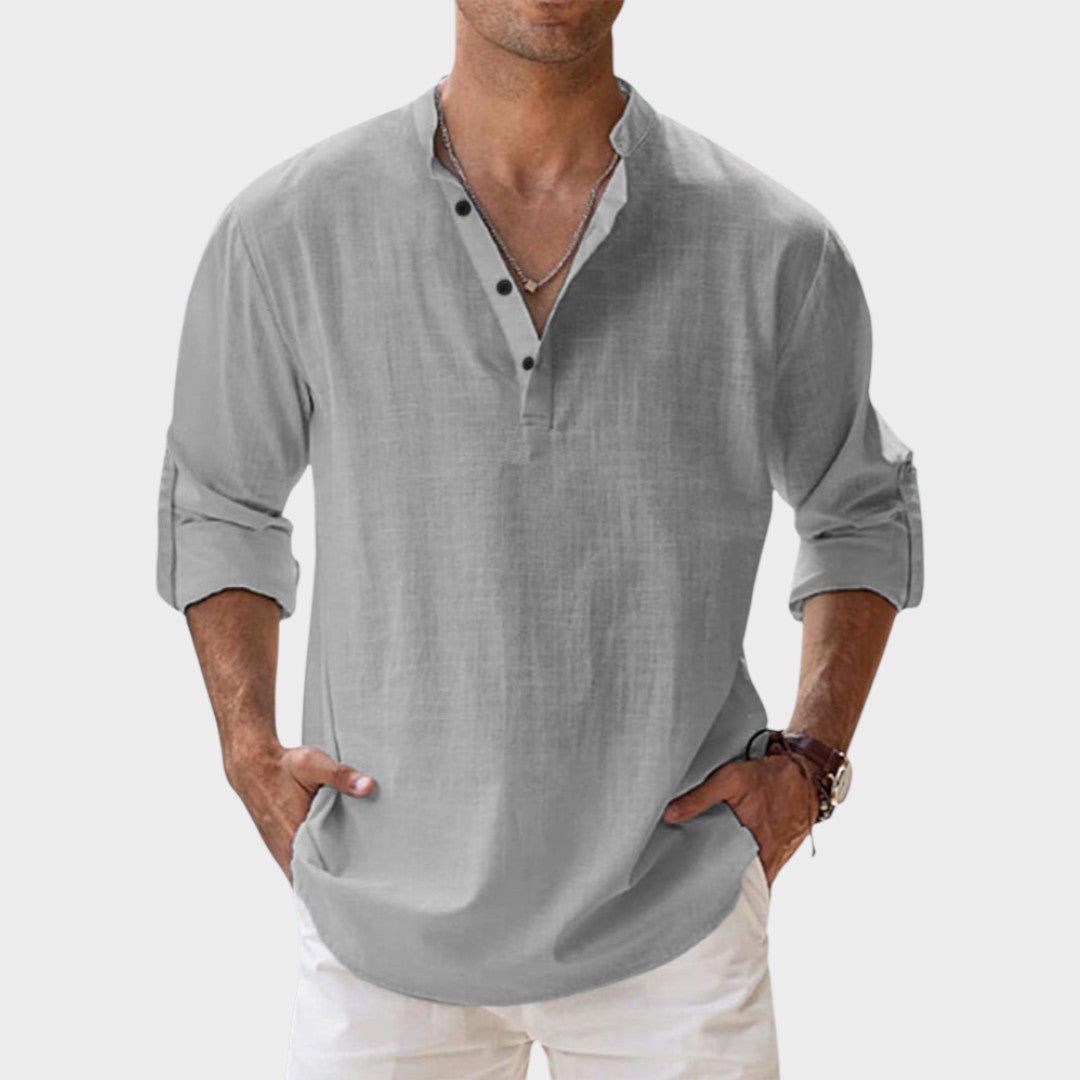 Mikkel – Breathable Linen Shirt