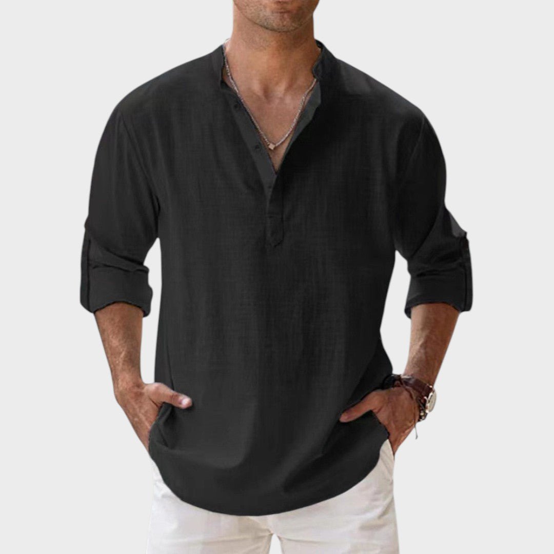 Mikkel – Breathable Linen Shirt
