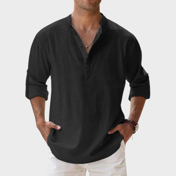 Mikkel – Breathable Linen Shirt
