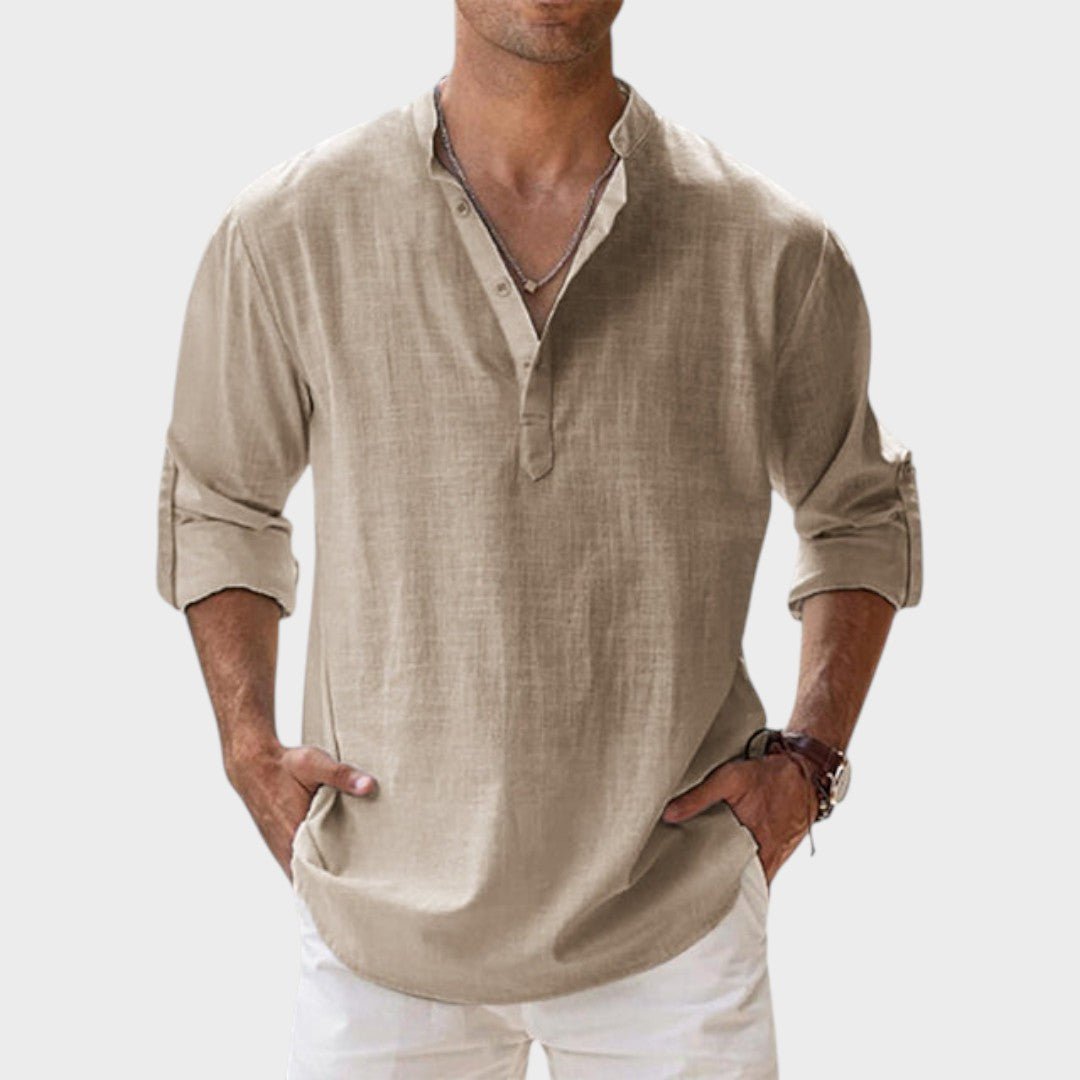 Mikkel – Breathable Linen Shirt