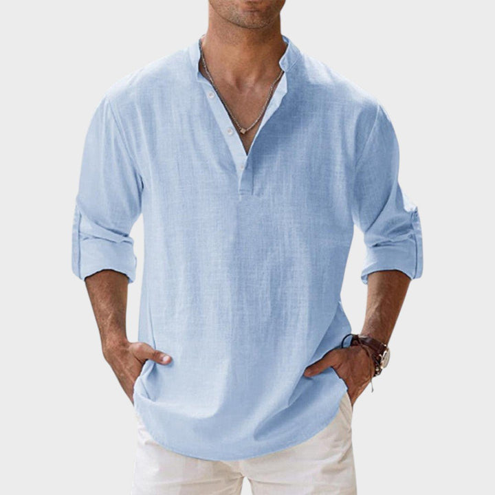 Mikkel – Breathable Linen Shirt