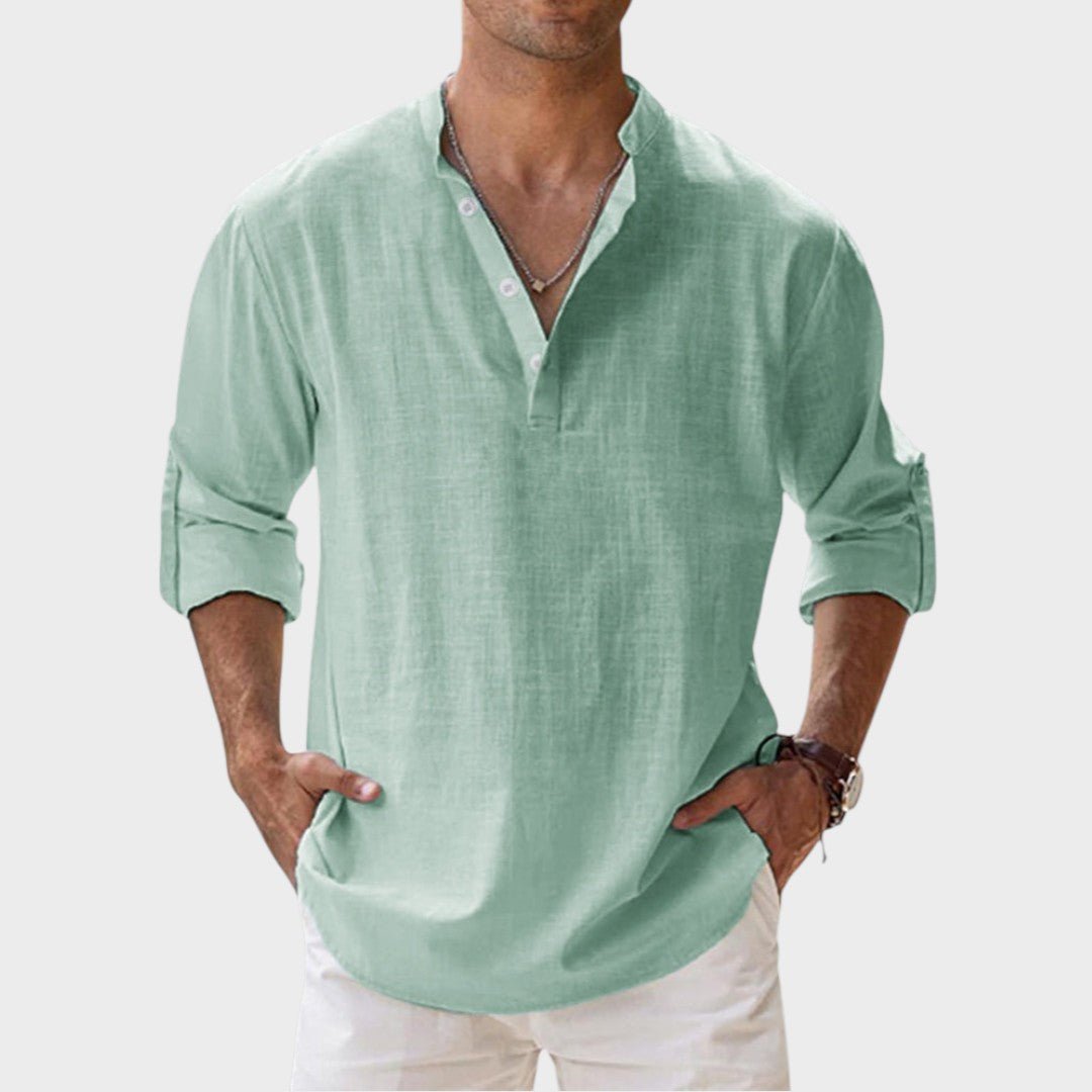 Mikkel – Breathable Linen Shirt