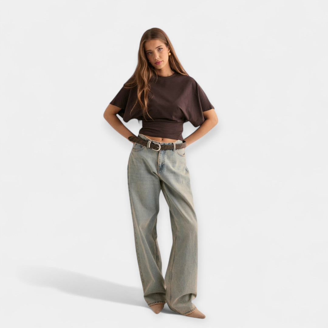 Stana – Top with Wide Sleeves