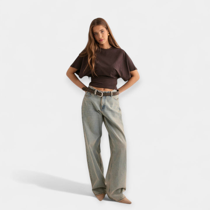 Stana – Top with Wide Sleeves