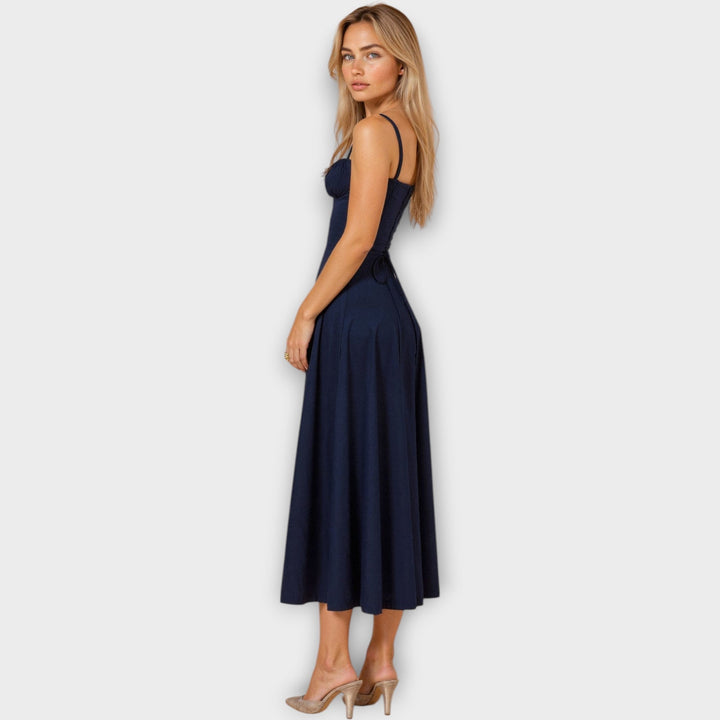 Órla – Corset Dress with Floral Print