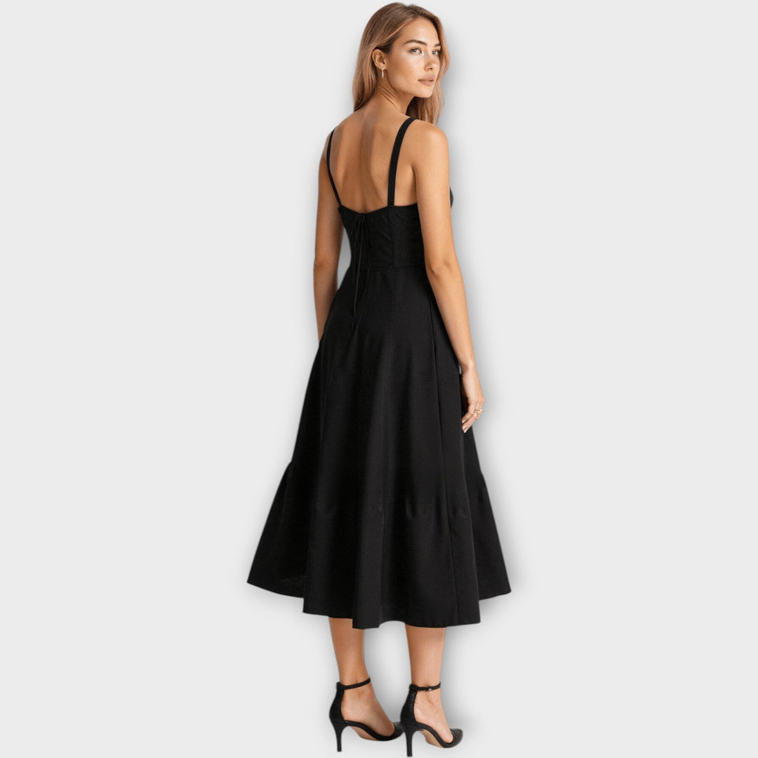 Órla – Corset Dress with Floral Print