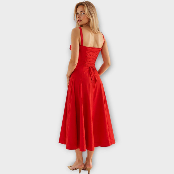 Órla – Corset Dress with Floral Print